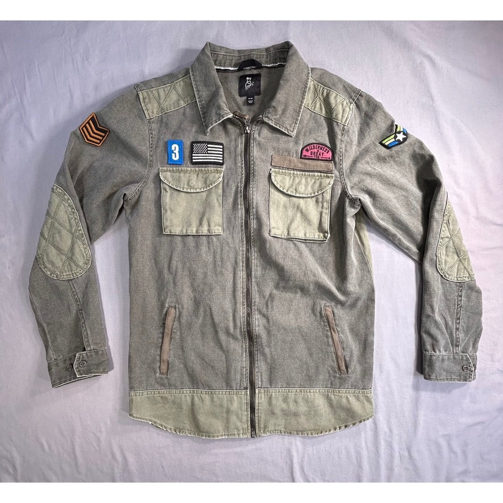 Art Class Army Green Military Style Jacket Youth XL‎